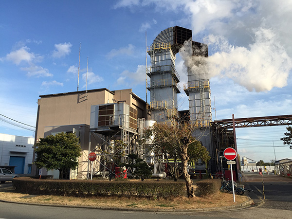 Actual-pressure combustion testing facilities that carried out the hydrogen-mixed firing test