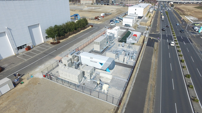 Next-Generation Distributed Power Plant in HAZAMA ANDO Technical Research Institute (Source : HAZAMA ANDO CORPORATION)